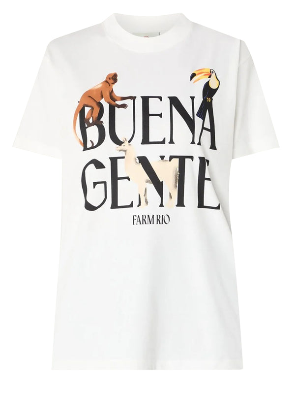 FARM RIO T-shirt Buena Gente Off-White
