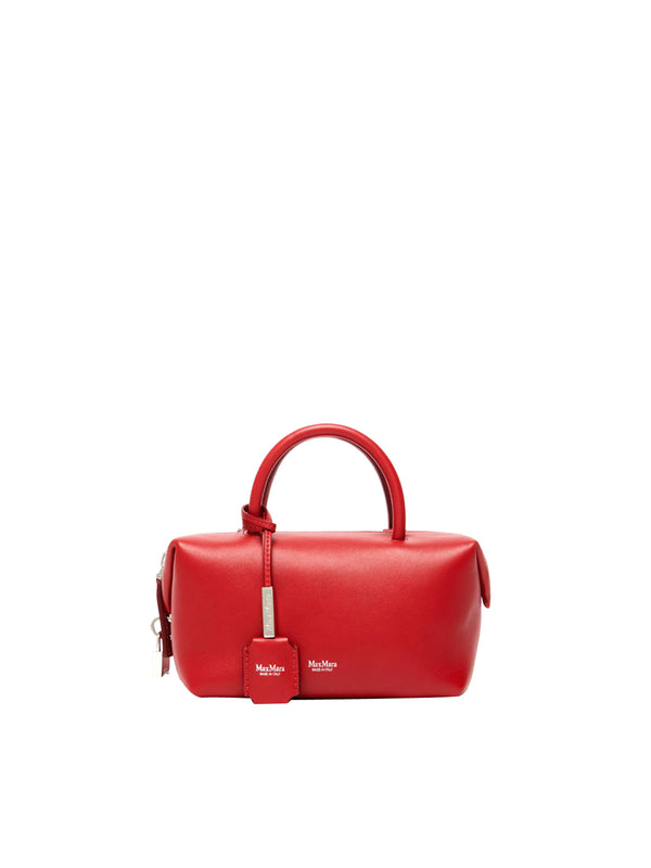 MAX MARA ACCESSORI Bauletto piccolo in pelle naturale