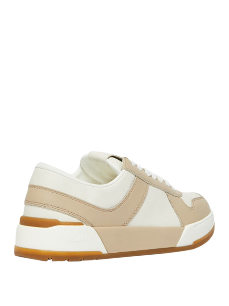 MAX MARA ACCESSORI Sneakers low top in pelle