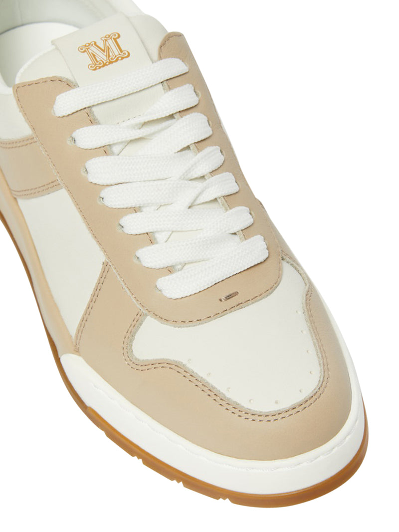 MAX MARA ACCESSORI Sneakers low top in pelle