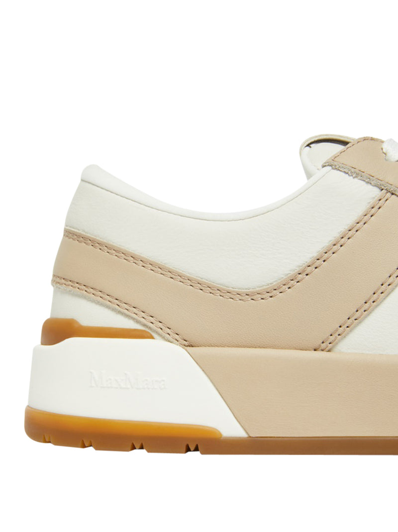 MAX MARA ACCESSORI Sneakers low top in pelle