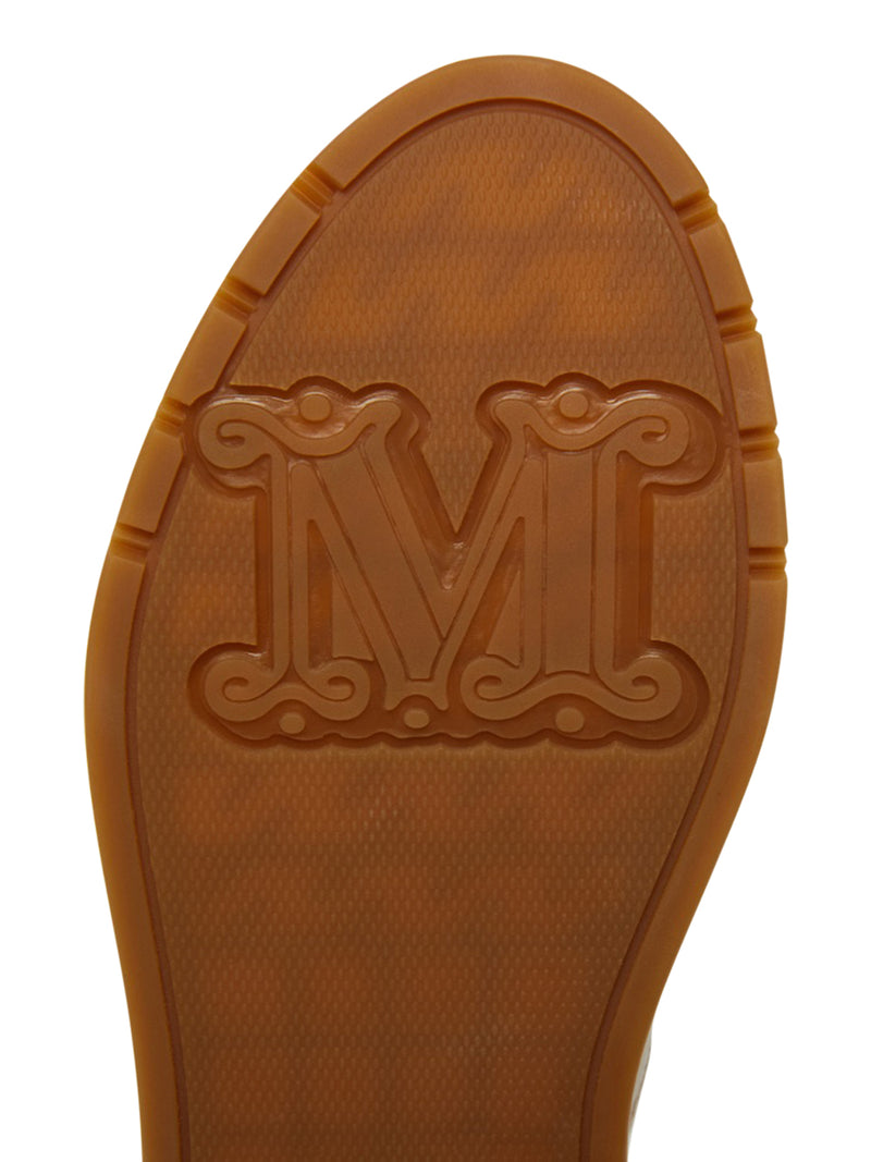 MAX MARA ACCESSORI Sneakers low top in pelle