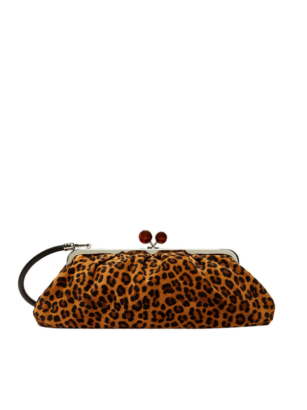 MAX MARA ACCESSORI WEEKEND Pasticcino Bag Large in suede maculato