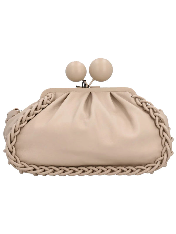 MAX MARA ACCESSORI WEEKEND Pasticcino Bag Medium in nappa