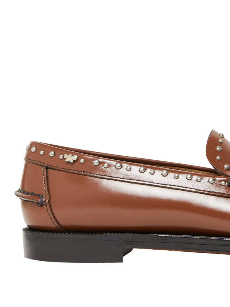 MAX MARA ACCESSORI WEEKEND Mocassino in pelle con nappe