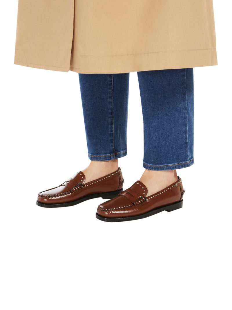MAX MARA ACCESSORI WEEKEND Mocassino in pelle con nappe