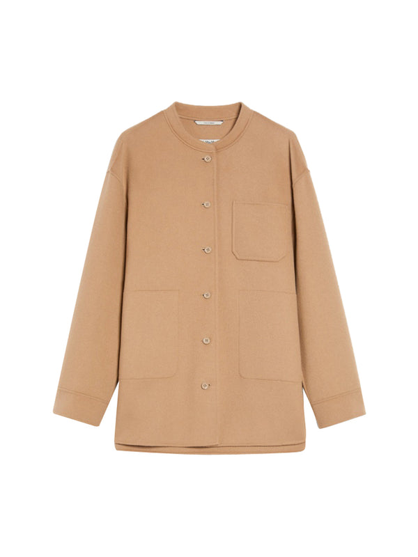 MAX MARA S Giacca alla coreana in lana
