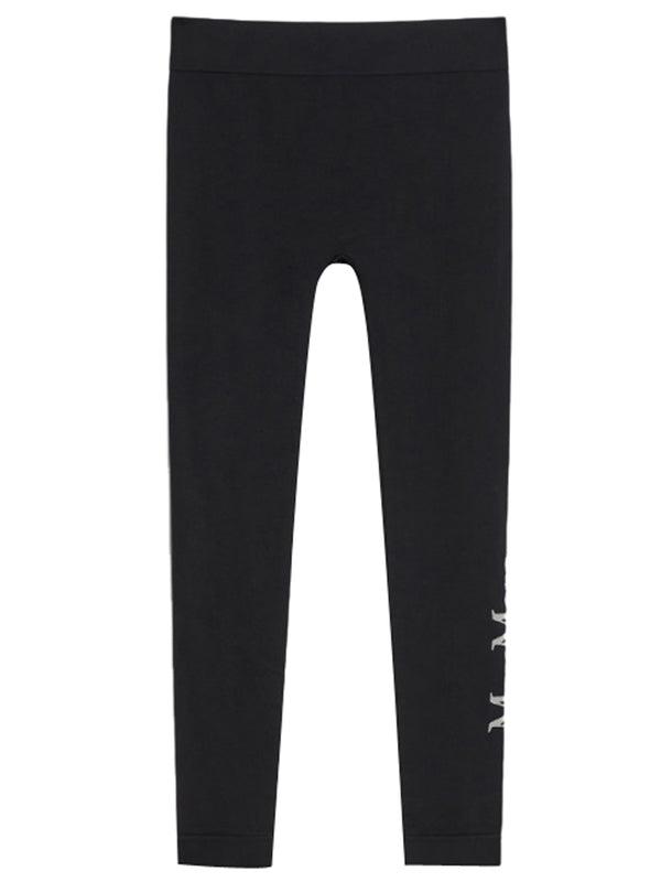 MAX MARA S Leggins tecnici con logo