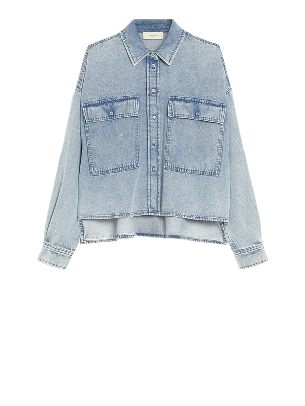 MAX MARA WEEKEND Camicia boxy in denim