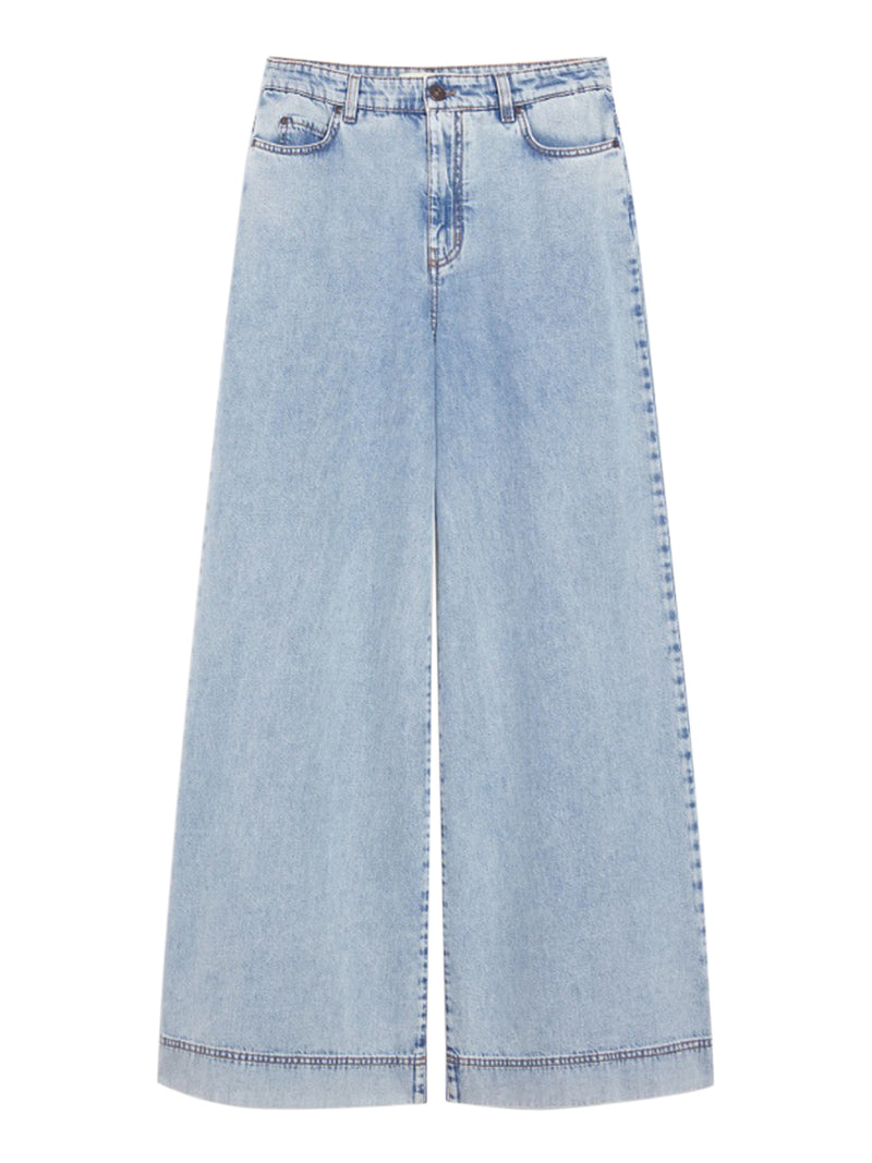 MAX MARA WEEKEND Jeans ampio in denim