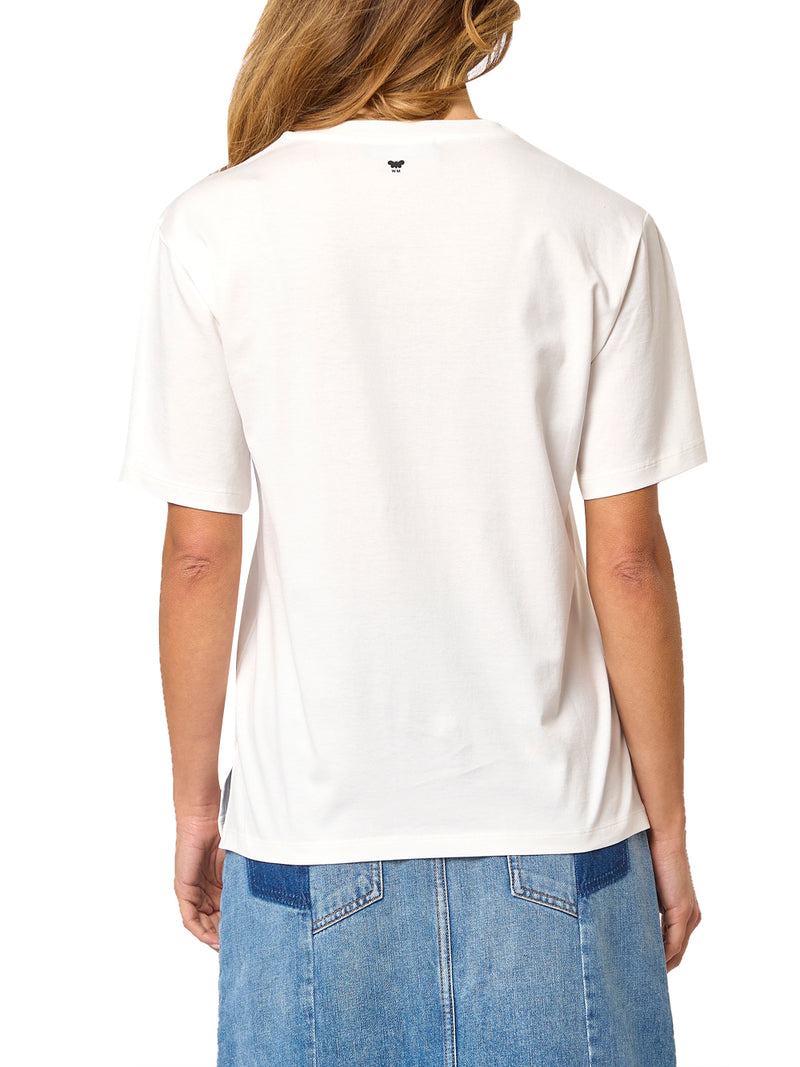MAX MARA WEEKEND T-shirt in jersey con stampa.