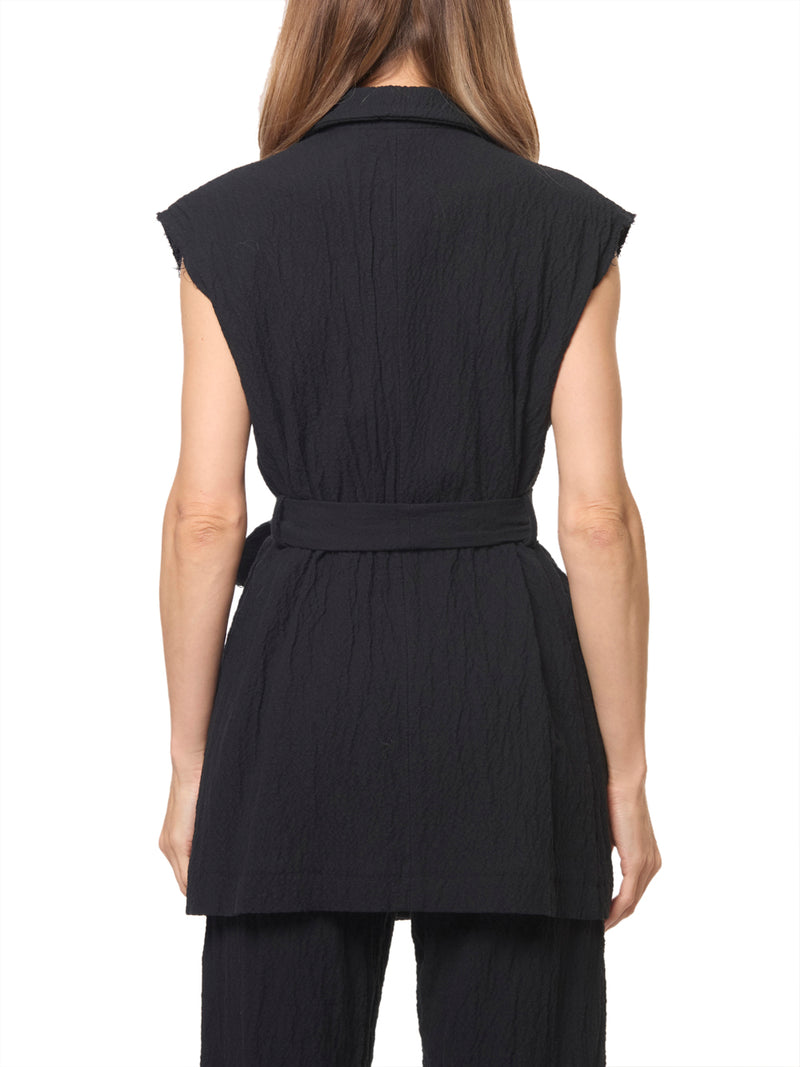 COLLECTION PRIVÉE Gilet Doppiopetto con Cintura