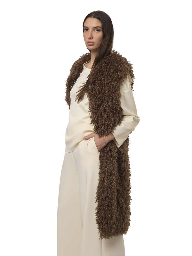 ERENDIRA Gilet Midi Teddy