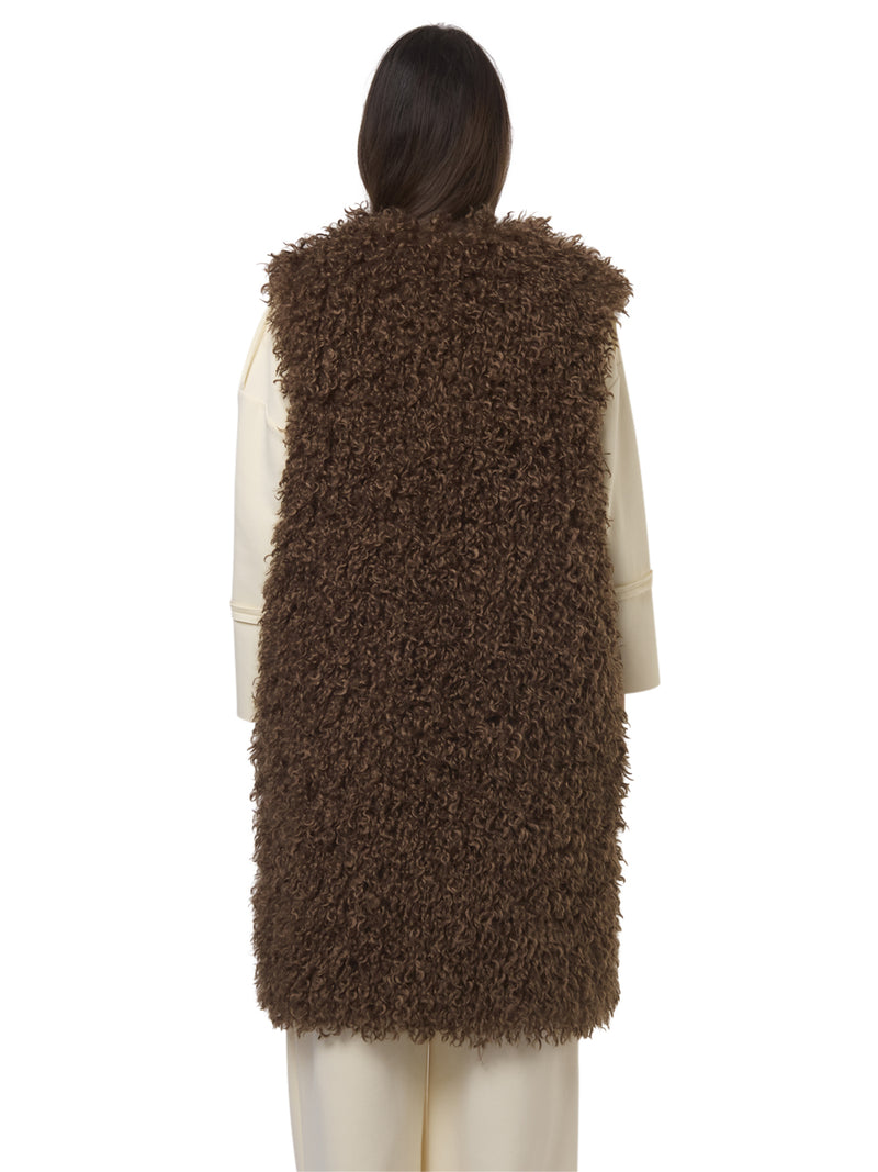 ERENDIRA Gilet Midi Teddy