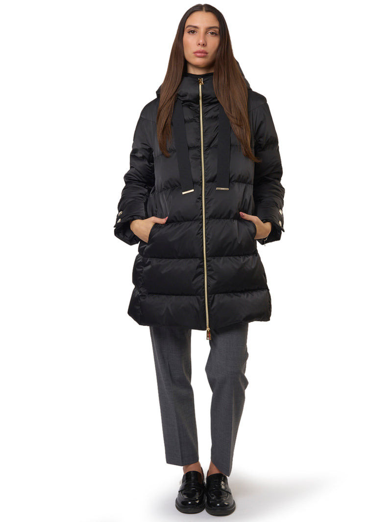 HERNO Piumino A-shape in Raso