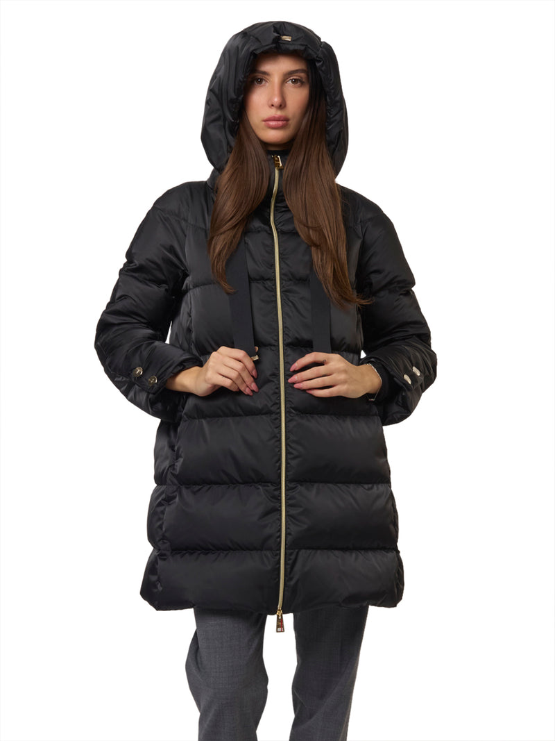 HERNO Piumino A-shape in Raso