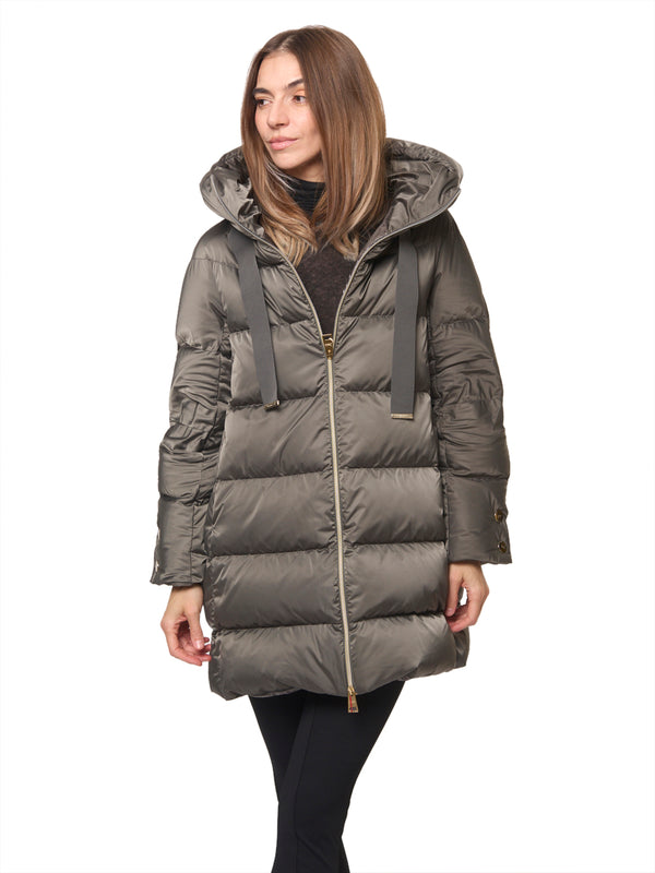 HERNO Piumino Midi con Cappuccio