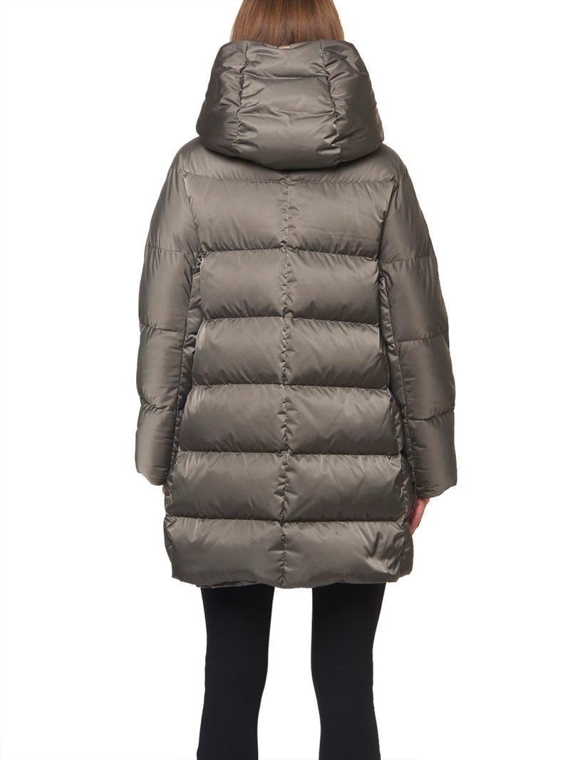 HERNO Piumino Midi con Cappuccio