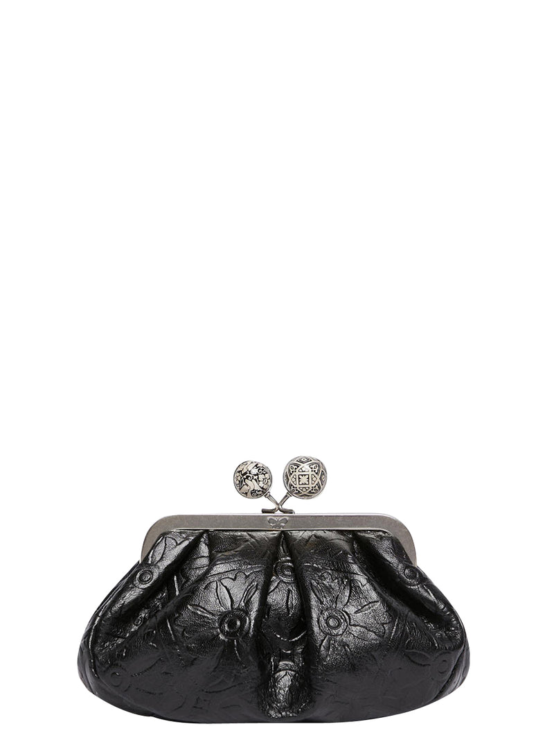 MAX MARA ACCESSORI WEEKEND Borsa Pasticcino Spanish Heritage Nera