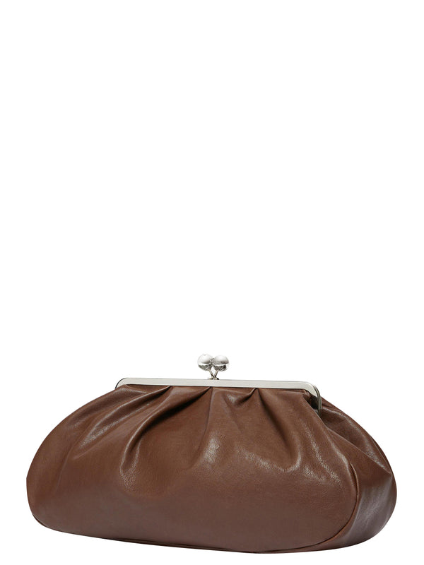 MAX MARA ACCESSORI WEEKEND Borsa Pasticcino Large Marrone