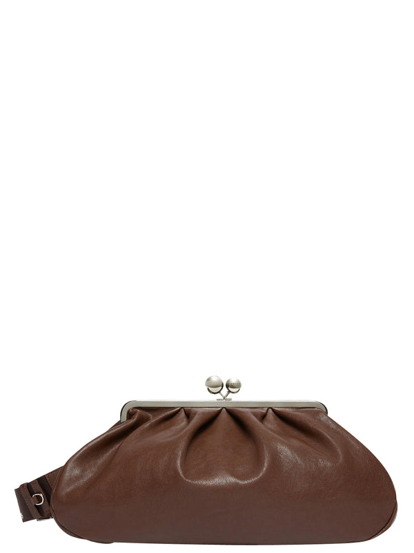 MAX MARA ACCESSORI WEEKEND Borsa Pasticcino Large Marrone