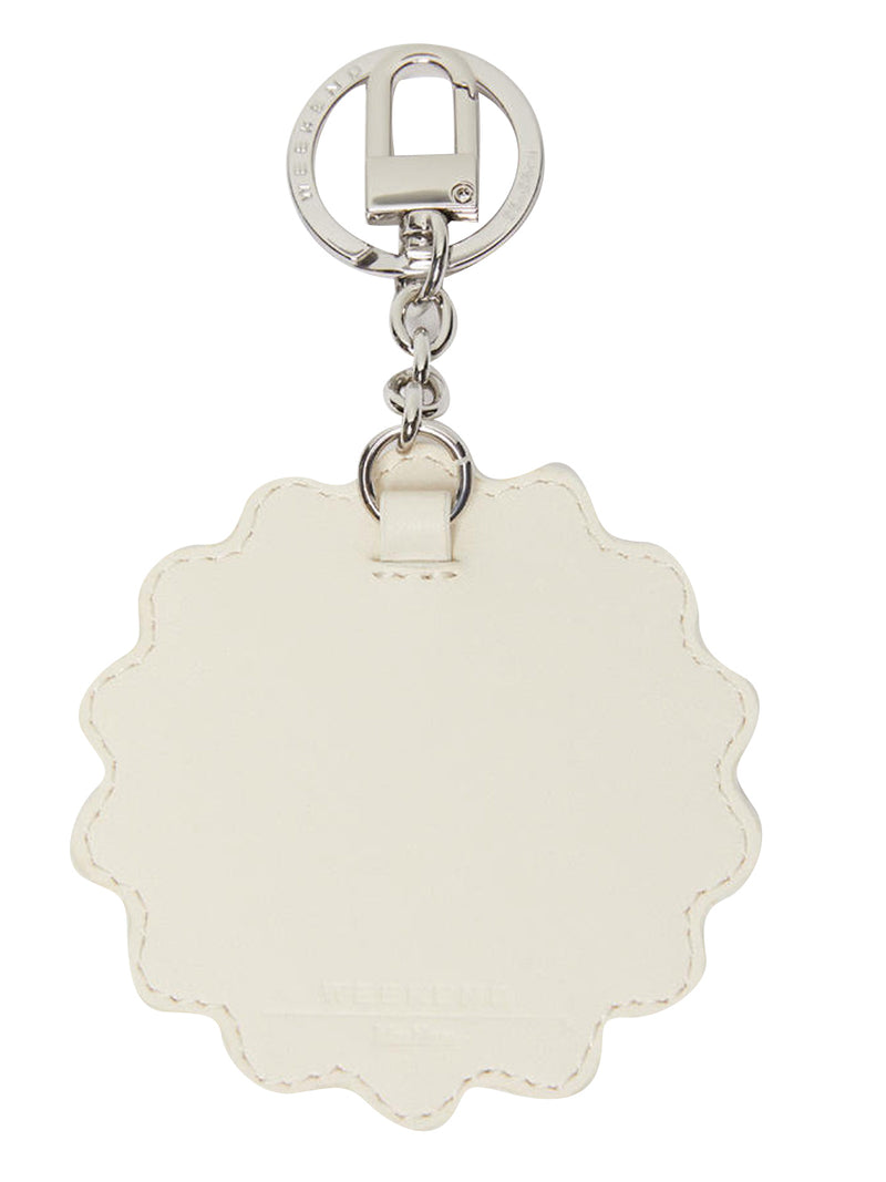 MAX MARA ACCESSORI WEEKEND Portachiavi in Pelle Sagoma Pecora Fantino