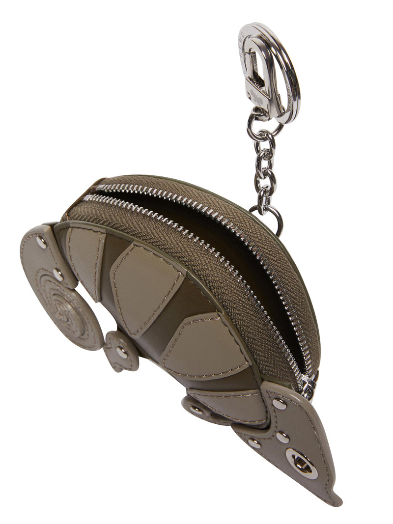 MAX MARA ACCESSORI WEEKEND Portachiavi Seta in Pelle Sagoma Camaleonte