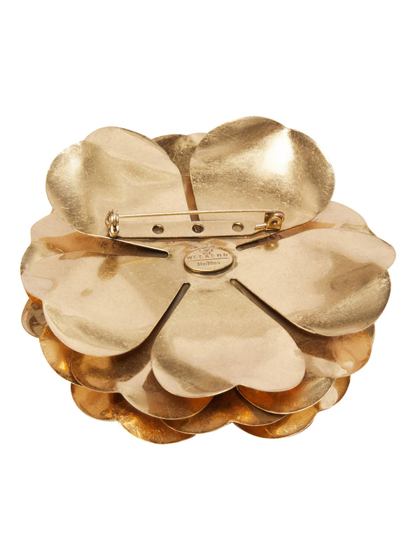 MAX MARA ACCESSORI WEEKEND Spilla Sagoma a Fiore Civada