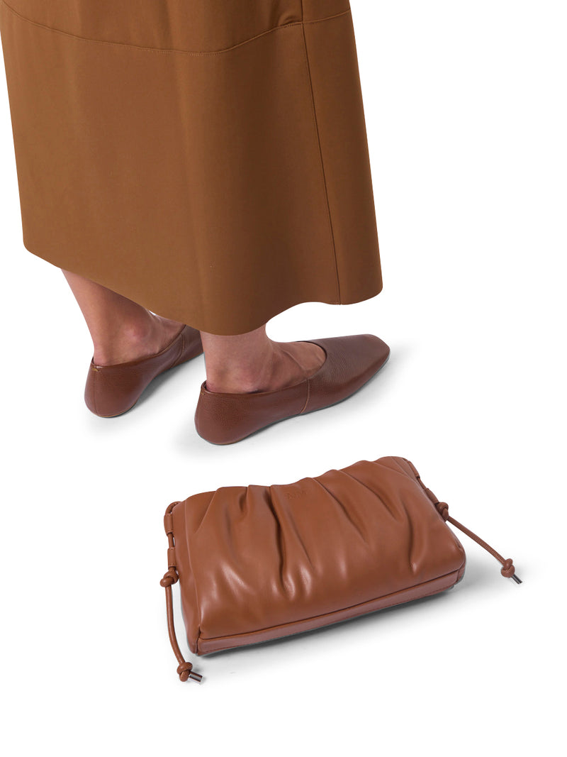 MAX MARA MM Borsa a Spalla Effetto Pelle Clava