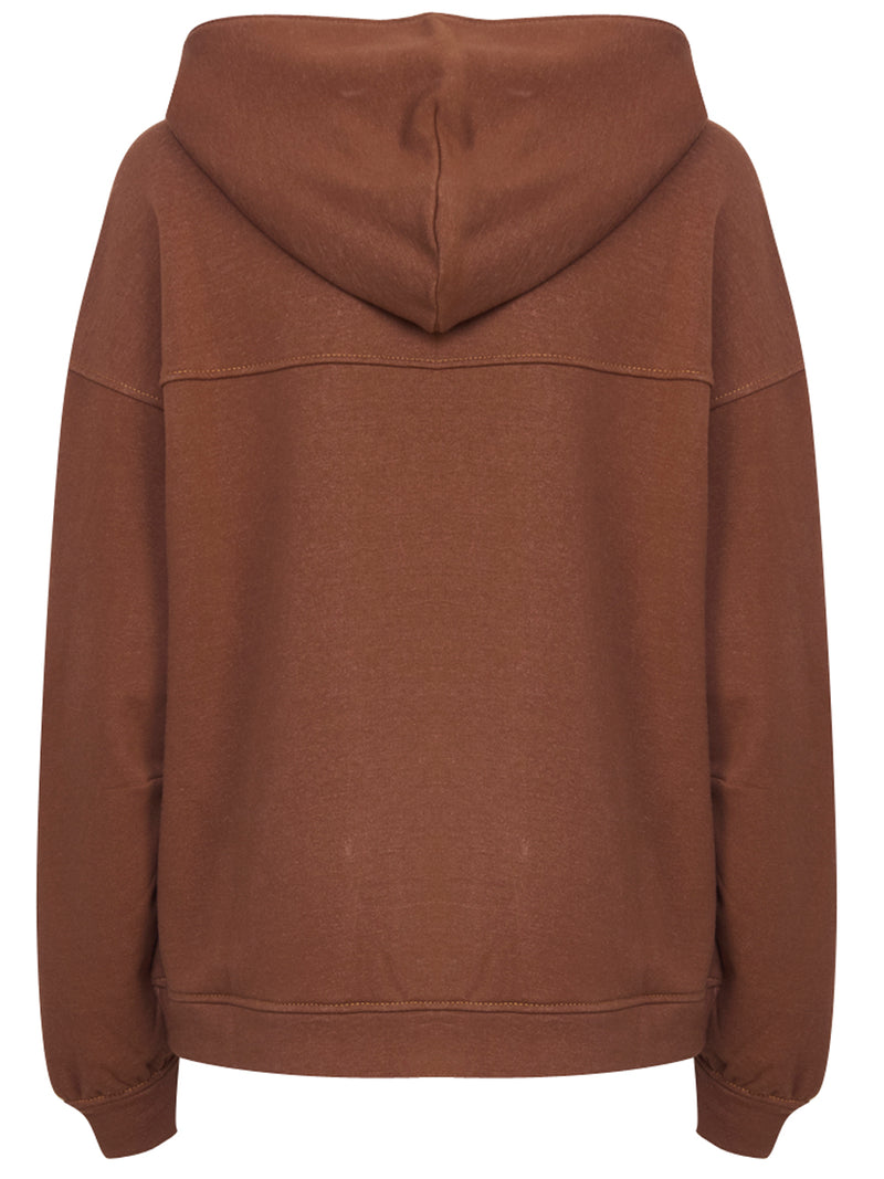 MAX MARA MM Felpa in Cotone effetto Denim Yale