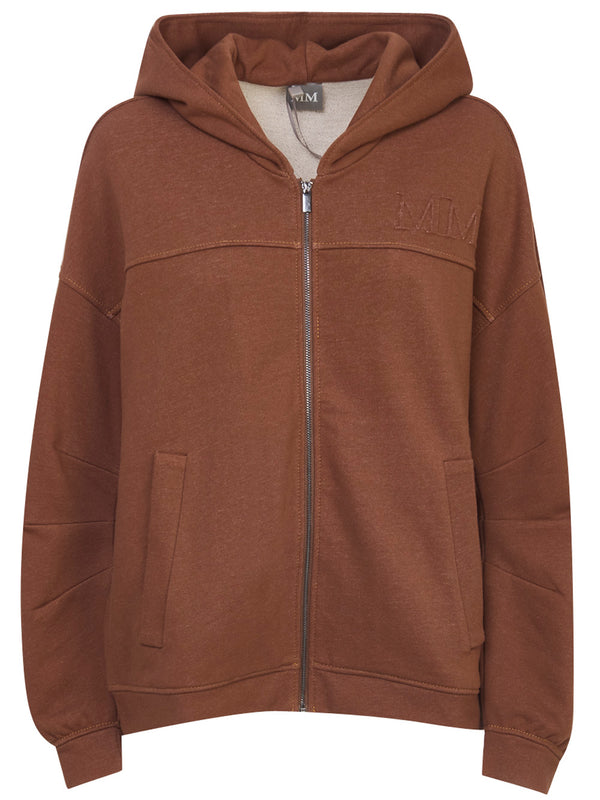 MAX MARA MM Felpa in Cotone effetto Denim Yale