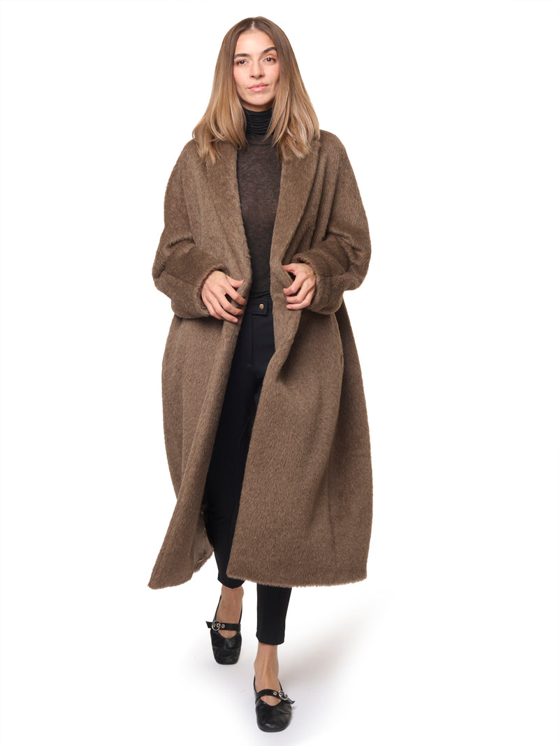 MAX MARA S Cappotto a Pelo Lungo Giorgia