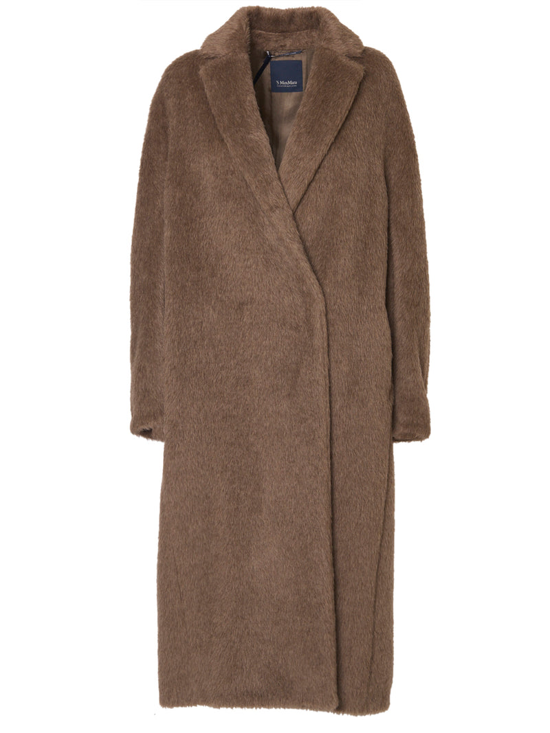 MAX MARA S Cappotto a Pelo Lungo Giorgia