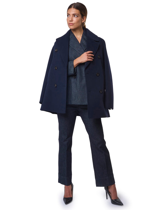 MAX MARA S Cappotto Caban Doppiopetto