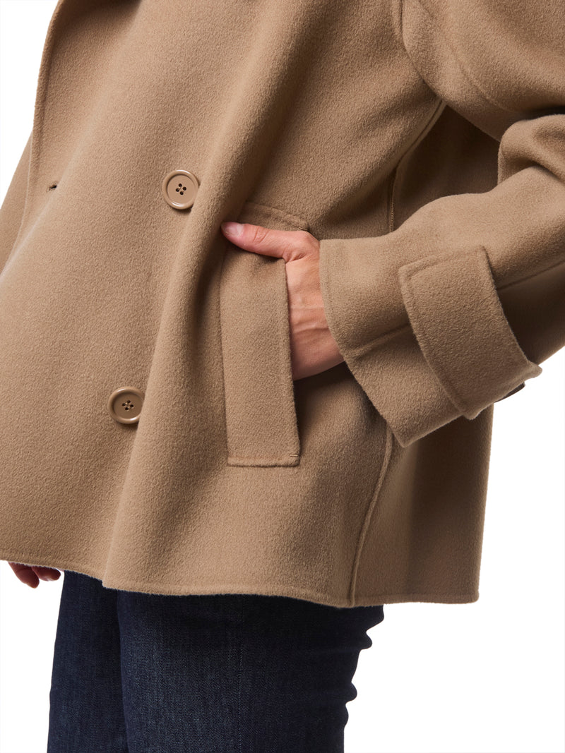 MAX MARA S Trench Corto Doppiopetto con Cintura Louis
