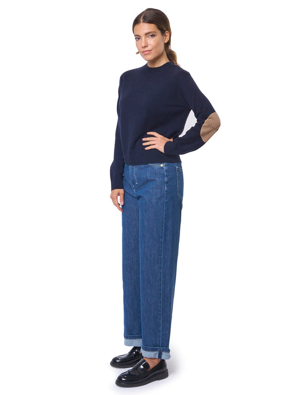 MAX MARA S Jeans Con Risvolti Eles