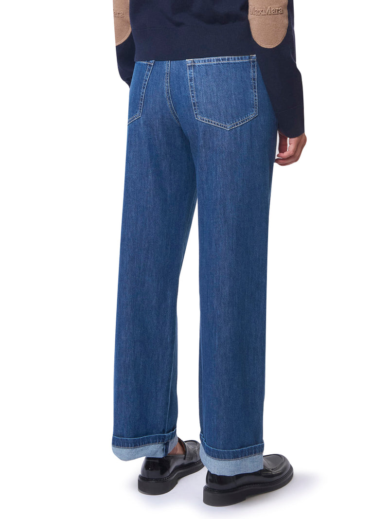 MAX MARA S Jeans Con Risvolti Eles