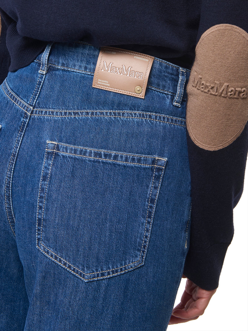 MAX MARA S Jeans Con Risvolti Eles