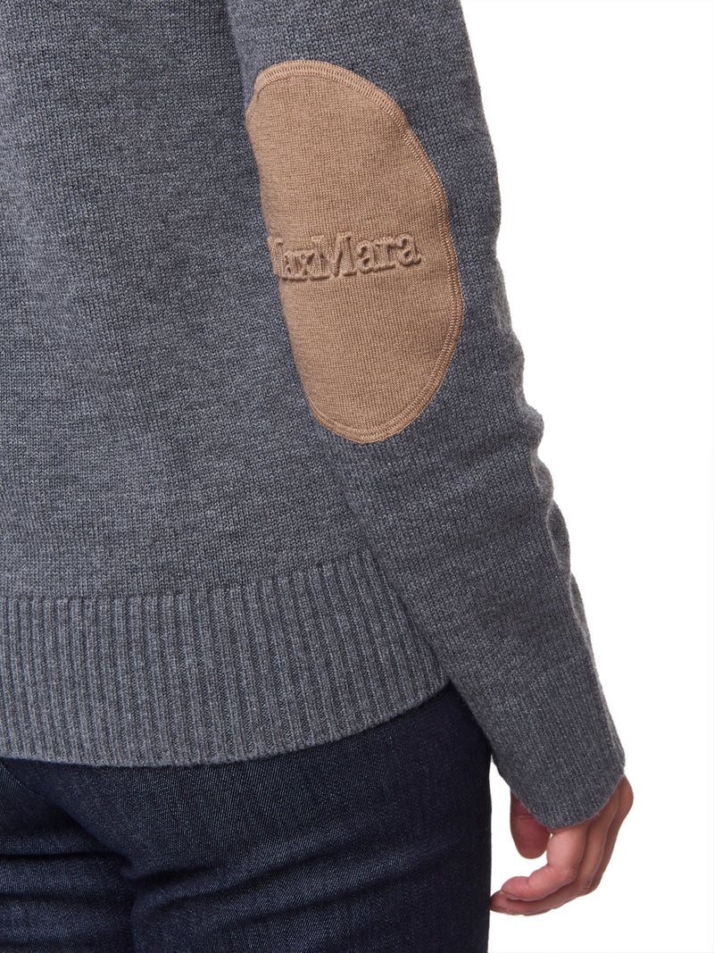 MAX MARA S Cardigan con Toppe sui Gomiti Apollo