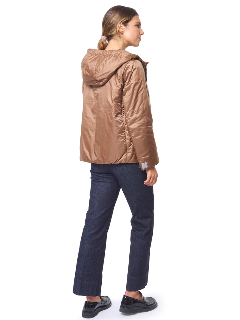 MAX MARA THE CUBE Giacca in Tela Antigoccia Greenh