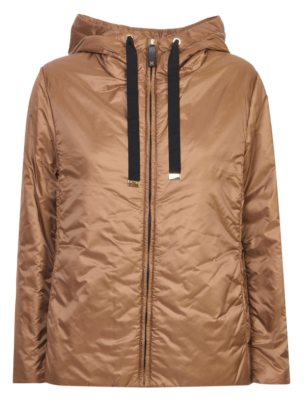 MAX MARA THE CUBE Giacca in Tela Antigoccia Greenh