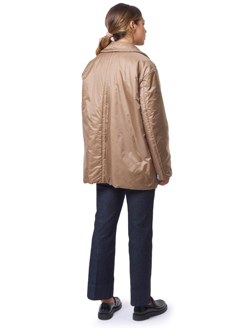 MAX MARA THE CUBE Trench Corto Doppiopetto Imbottito Calla