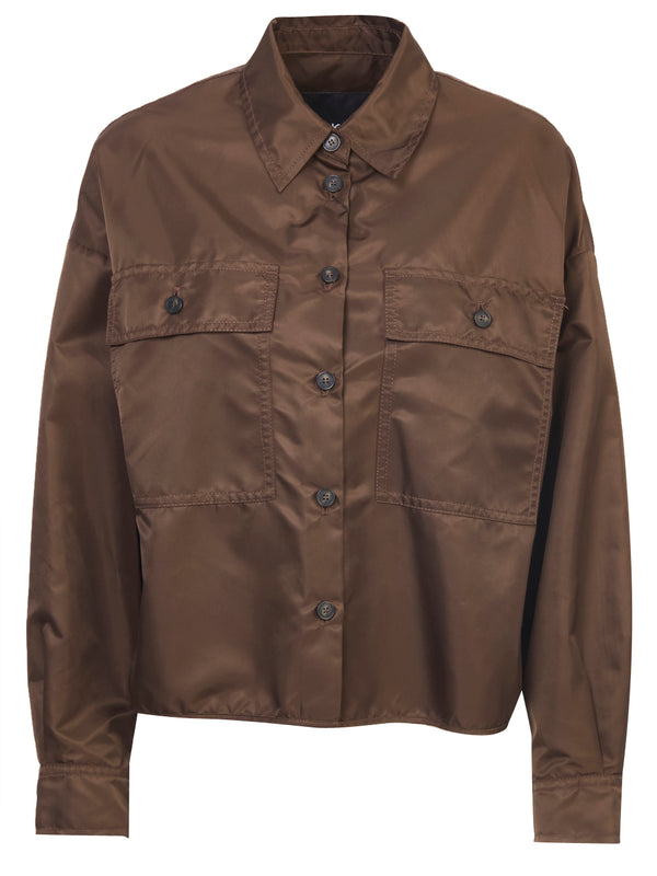 MAX MARA WEEKEND Camicia in Twill Tecnico Antigoccia Vivetta