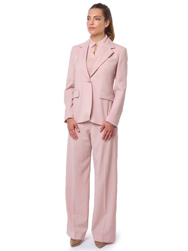 MAX MARA WEEKEND Blazer Monopetto in Lana Lamine