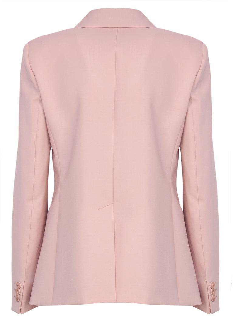 MAX MARA WEEKEND Blazer Monopetto in Lana Lamine