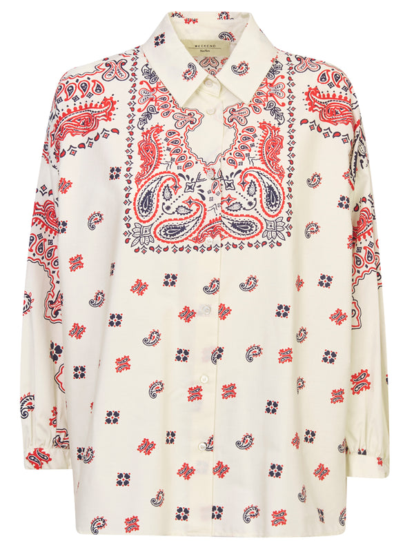 MAX MARA WEEKEND Camicia Over in Popeline di Cotone Adda
