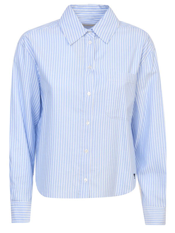 MAX MARA WEEKEND Camicia Classica in Oxford di Cotone Nuoro