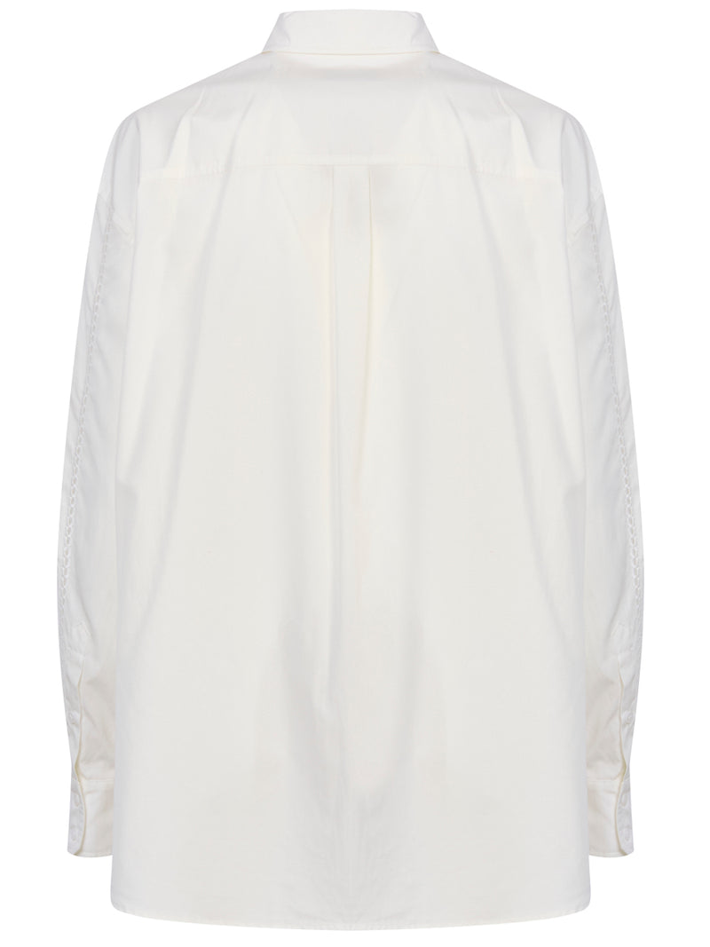 MAX MARA WEEKEND Camicia con Ricamo Sangallo Elmi