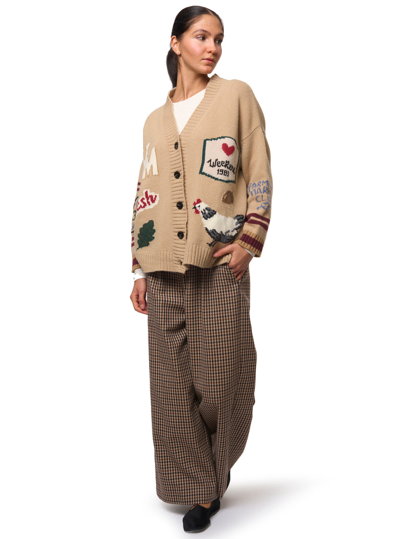 MAX MARA WEEKEND Cardigan Over in Fantasia Belgio