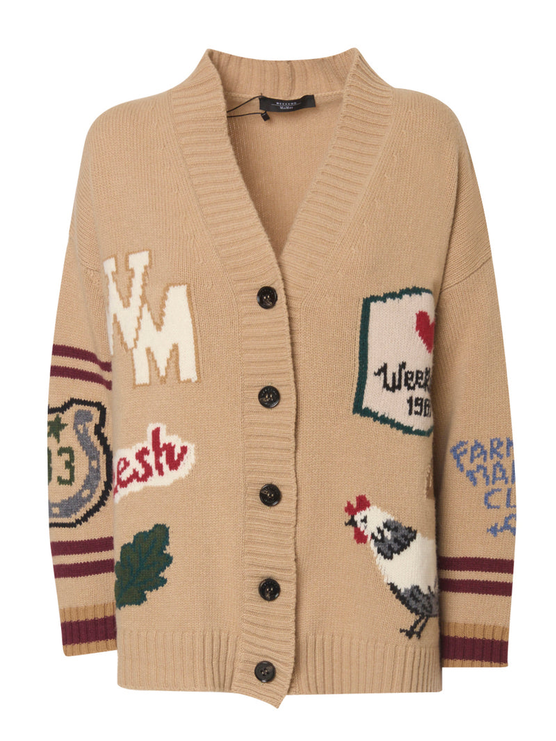 MAX MARA WEEKEND Cardigan Over in Fantasia Belgio